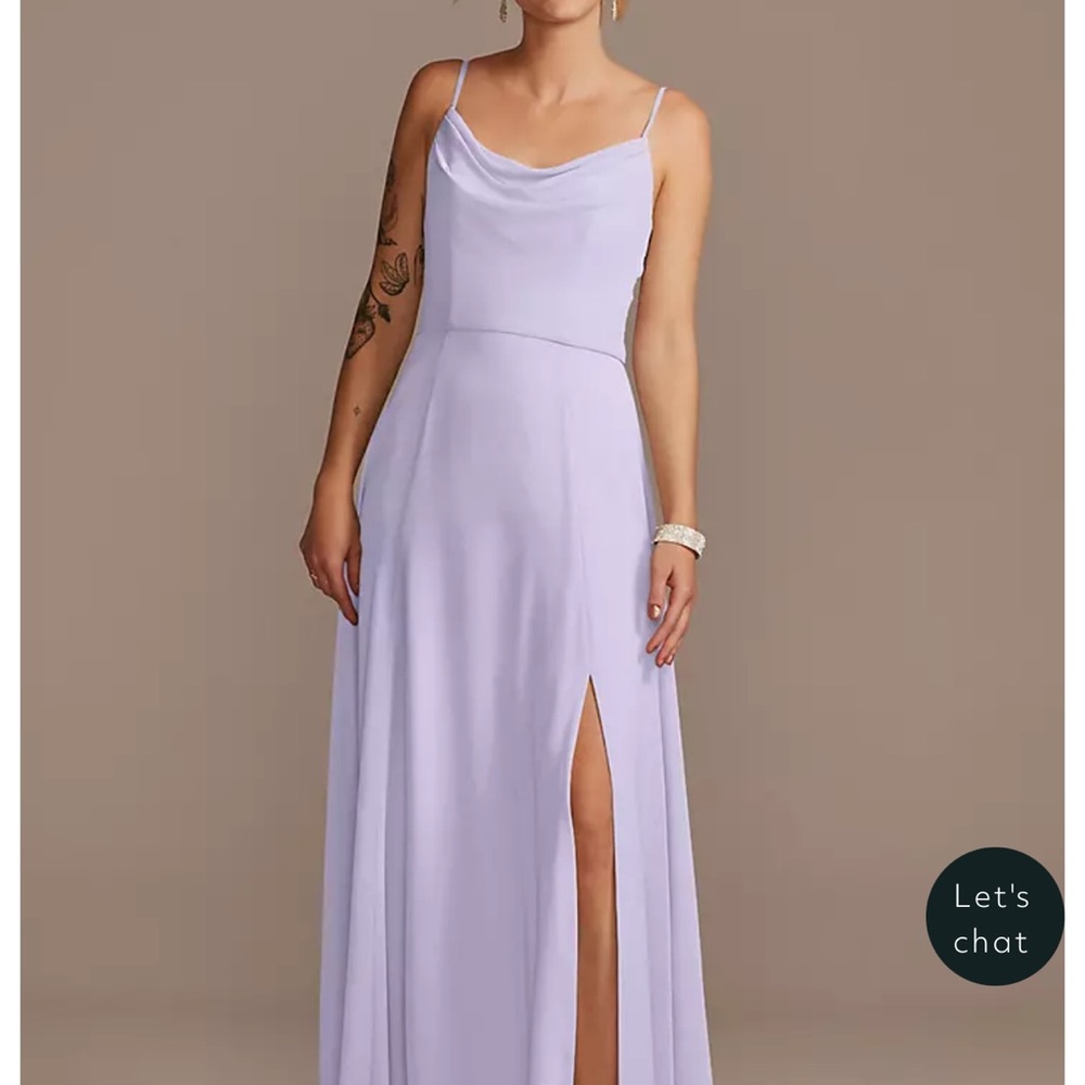 Elegant Lavender Gown